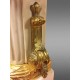 Napoleon III Golden Bronze Clock