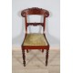 Chairs Charles X period mahogany