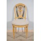 Six Louis XVI style chairs