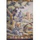 Savonnerie d'Aubusson: Castle scene tapestry