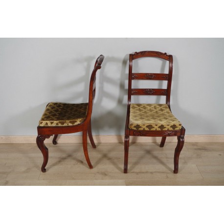 Pair of chairs stamped Veuve Grange et Bétout