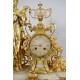 Napoleon III gilt clock