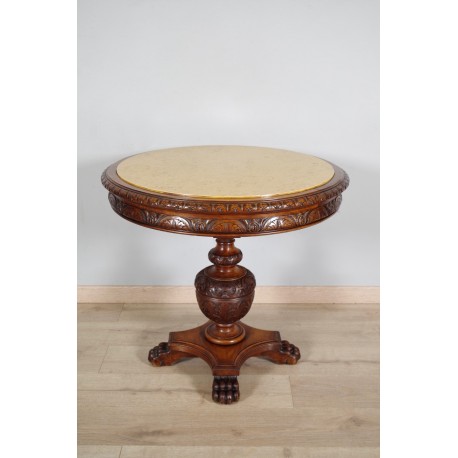 Renaissance-style pedestal table