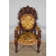 Pair of Renaissance-style ceremonial armchairs