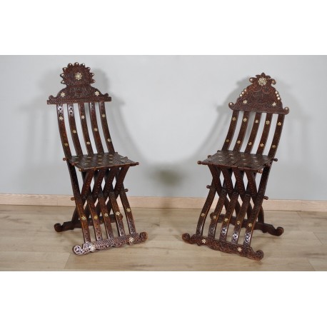 Pair of Syrian chairs