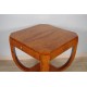 Art-Deco amboyna pedestal table