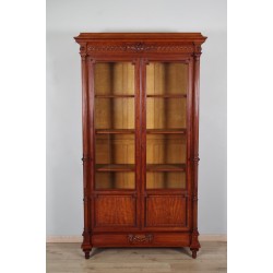 Krieger - Louis XVI style mahogany bookcase