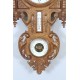 Barometer Chime Renaissance Style Walnut