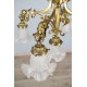 Viollet-le-Duc Gothic bronze chandelier
