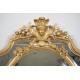 Napoleon III gilded mirror