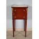 Pair of Louis XVI style bedside tables