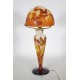 Emile Gallé : Butterfly lamp
