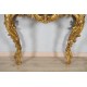Louis XV period gilded console