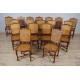 Eighteen Regency-style chairs