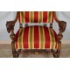 Pair of Louis XIV style armchairs