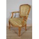 Four Louis XV cabriolet armchairs