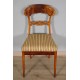 Five Victorian English-style chairs
