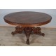 Renaissance-style pedestal table, oak 1900
