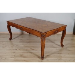 Regency style walnut table