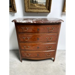 Louis XIV style rosewood chest of drawers