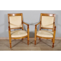 Pair of armchairs, Consulate period