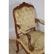 Regency period flat-back armchair