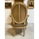 Louis XVI period lacquered armchair