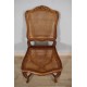 Four Louis XV style chairs