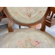 Pair of Louis XVI style tapestry armchairs