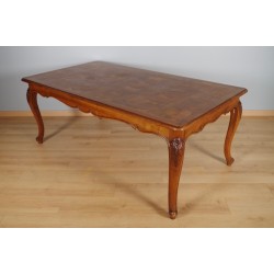 Louis XV style walnut table