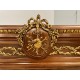 François Linke: Louis XVI style gilded bronze bed