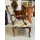 Regency period flat-back armchair