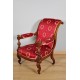 Napoleon III walnut armchair