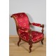 Napoleon III walnut armchair