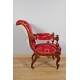 Napoleon III walnut armchair