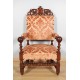 Louis XIII style armchair