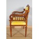 Pair of Louis XVI style armchairs walnut 1900