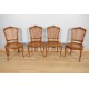 Eight Louis XV style chairs