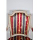 Louis XVI period painted armchair
