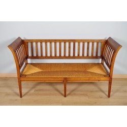 Directoire-style bench seat
