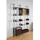 Michel Ducaroy: modular bookshelves