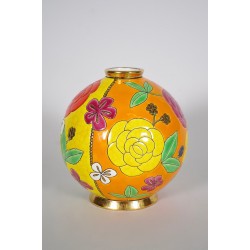 Manufacture des Emaux de Longwy : Ball Vase