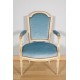 Four Louis XVI period armchairs