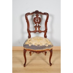 Louis XV style rocaille chair