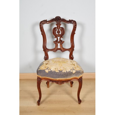 Louis XV style rocaille chair