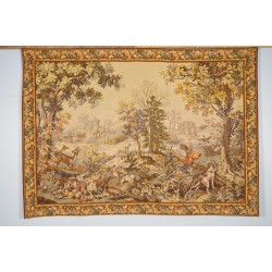 Aubusson-style tapestry