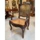 Four Louis XV armchairs