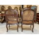 Four Louis XV armchairs