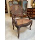 Four Louis XV armchairs