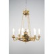 Restoration-style chandelier